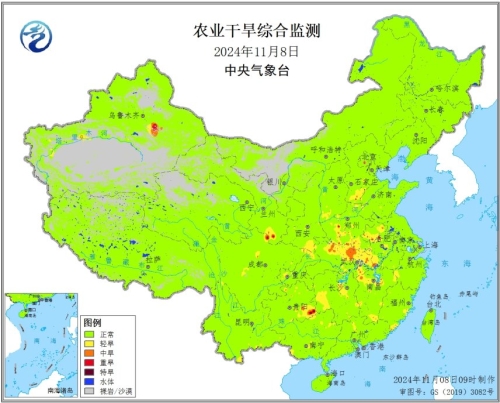 农业旱涝监测预报